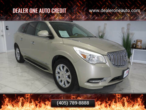 2015 Buick Enclave for sale at Dealer One Auto Credit in Oklahoma City OK