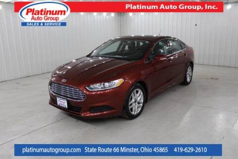 2014 Ford Fusion for sale at Platinum Auto Group Inc. in Minster OH