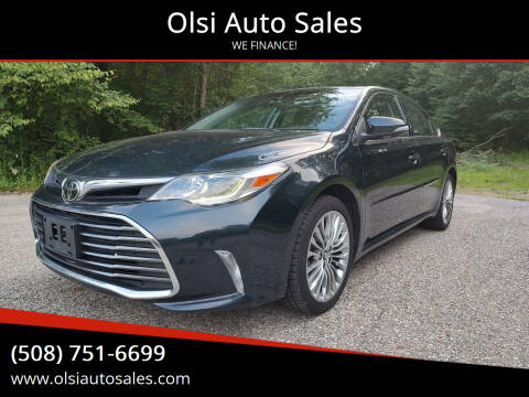 2017 Toyota Avalon for sale at Olsi Auto Sales in Worcester MA