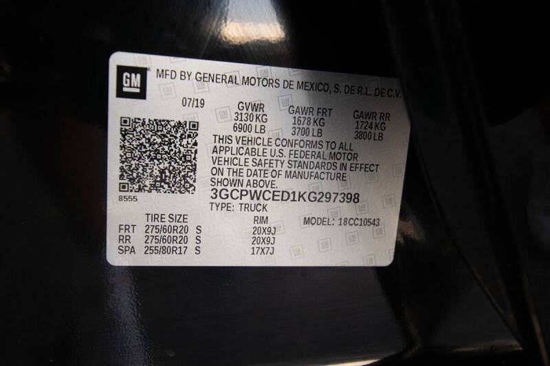 2019 Chevrolet Silverado 1500