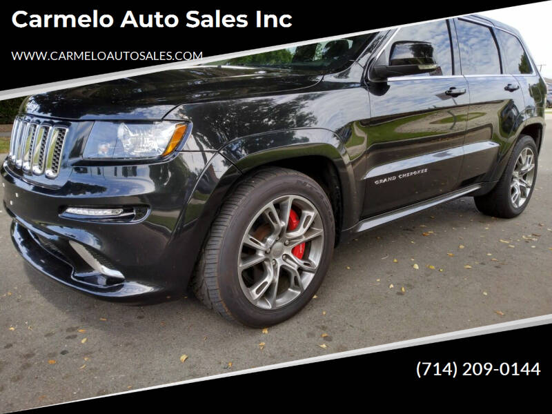 2012 Jeep Grand Cherokee for sale at Carmelo Auto Sales Inc in Orange CA
