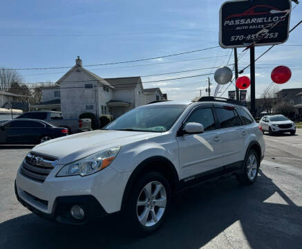 2014 Subaru Outback for sale at Passariello's Auto Sales LLC in Old Forge PA