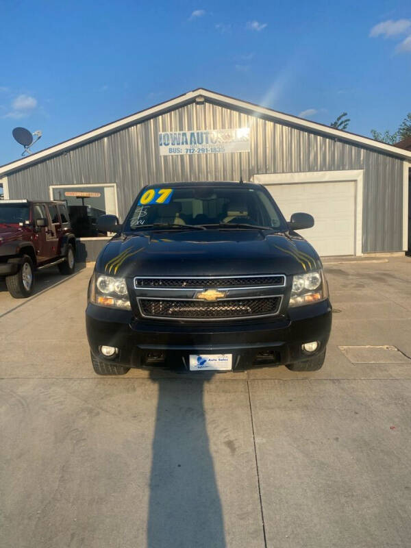 2007 Chevrolet Tahoe for sale at Iowa Auto Sales in Storm Lake IA