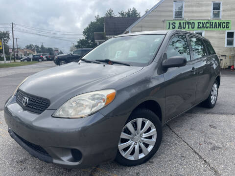 2007 Toyota Matrix for sale at J's Auto Exchange in Derry NH
