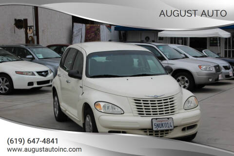 2005 Chrysler PT Cruiser for sale at August Auto in El Cajon CA