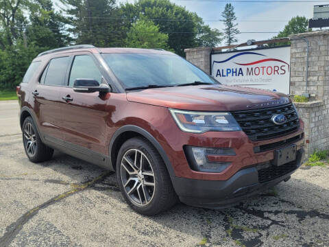 2016 Ford Explorer for sale at Alpha Motors in New Berlin WI