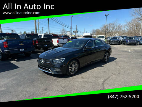 2021 Mercedes-Benz E-Class for sale at All In Auto Inc in Palatine IL