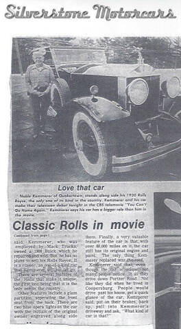 1930 Rolls-Royce Phantom