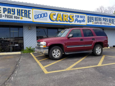 2004 Chevrolet Tahoe for sale at Good Cars 4 Nice People in Omaha NE