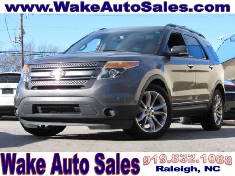 2012 Ford Explorer for sale at Wake Auto Sales Inc in Raleigh NC