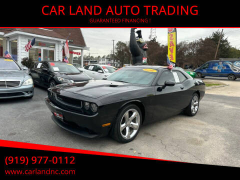 2014 Dodge Challenger for sale at CAR LAND  AUTO TRADING in Raleigh NC