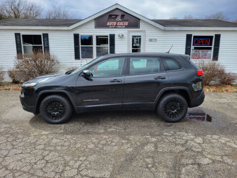 2014 Jeep Cherokee for sale at R & L AUTO SALES in Mattawan MI