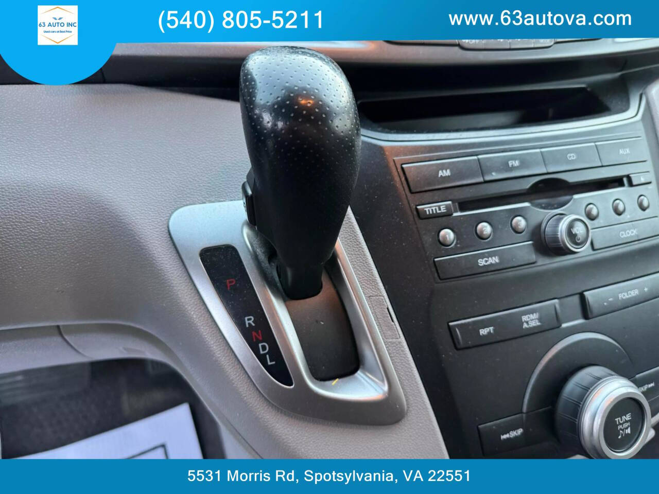 2012 Honda Odyssey for sale at 63 Auto Inc in Spotsylvania, VA