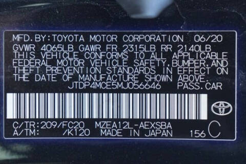 2021 Toyota Corolla SE