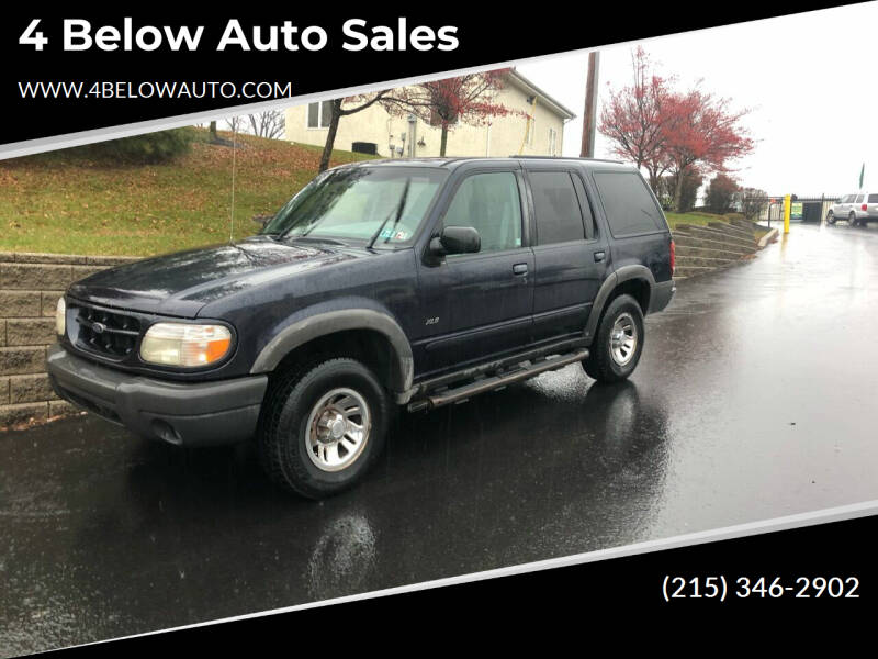 1999 Ford Explorer for sale at 4 Below Auto Sales in Willow Grove PA