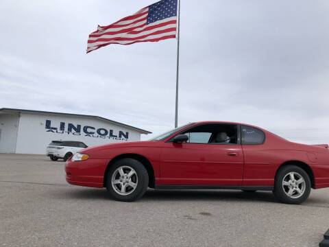 2003 Chevrolet Monte Carlo for sale at Sonny Gerber Auto Sales in Omaha NE