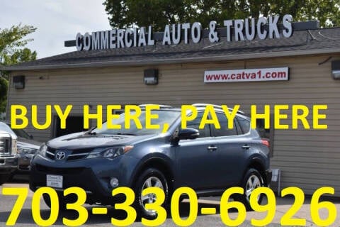 2013 Toyota RAV4 for sale at Commercial Auto & Trucks in Manassas VA