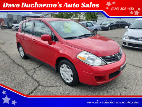 2011 Nissan Versa for sale at Dave Ducharme's Auto Sales in Lowell MA