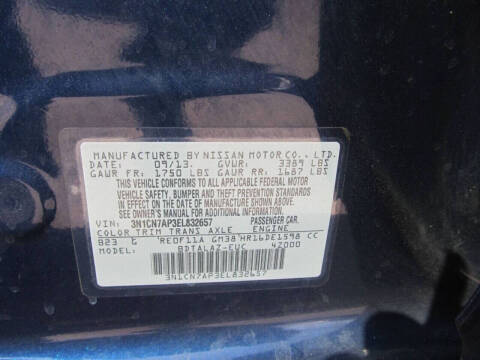 2014 Nissan Versa 1.6 S