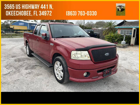 2007 Ford F-150 for sale at M & M AUTO BROKERS INC in Okeechobee FL