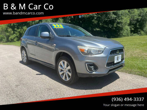 2015 Mitsubishi Outlander Sport for sale at B & M Car Co in Conroe TX