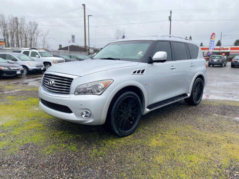 2014 Infiniti QX80 for sale at Universal Auto Sales in Salem OR
