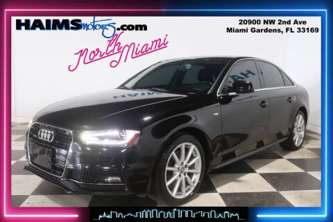 2015 Audi A4 for sale at Haims Motors Miami in Miami Gardens FL
