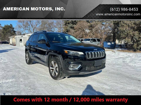 2022 Jeep Cherokee for sale at AMERICAN MOTORS, INC. in Farmington MN