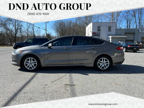 2013 Ford Fusion for sale at DND AUTO GROUP in Belvidere NJ