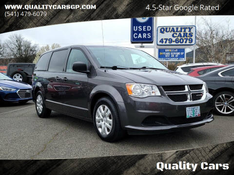 2018 Dodge Grand Caravan for sale at Quality Cars in Grants Pass OR