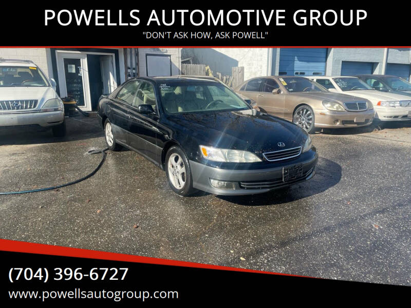 2000 Lexus ES 300 for sale at POWELLS AUTOMOTIVE GROUP in Gastonia NC