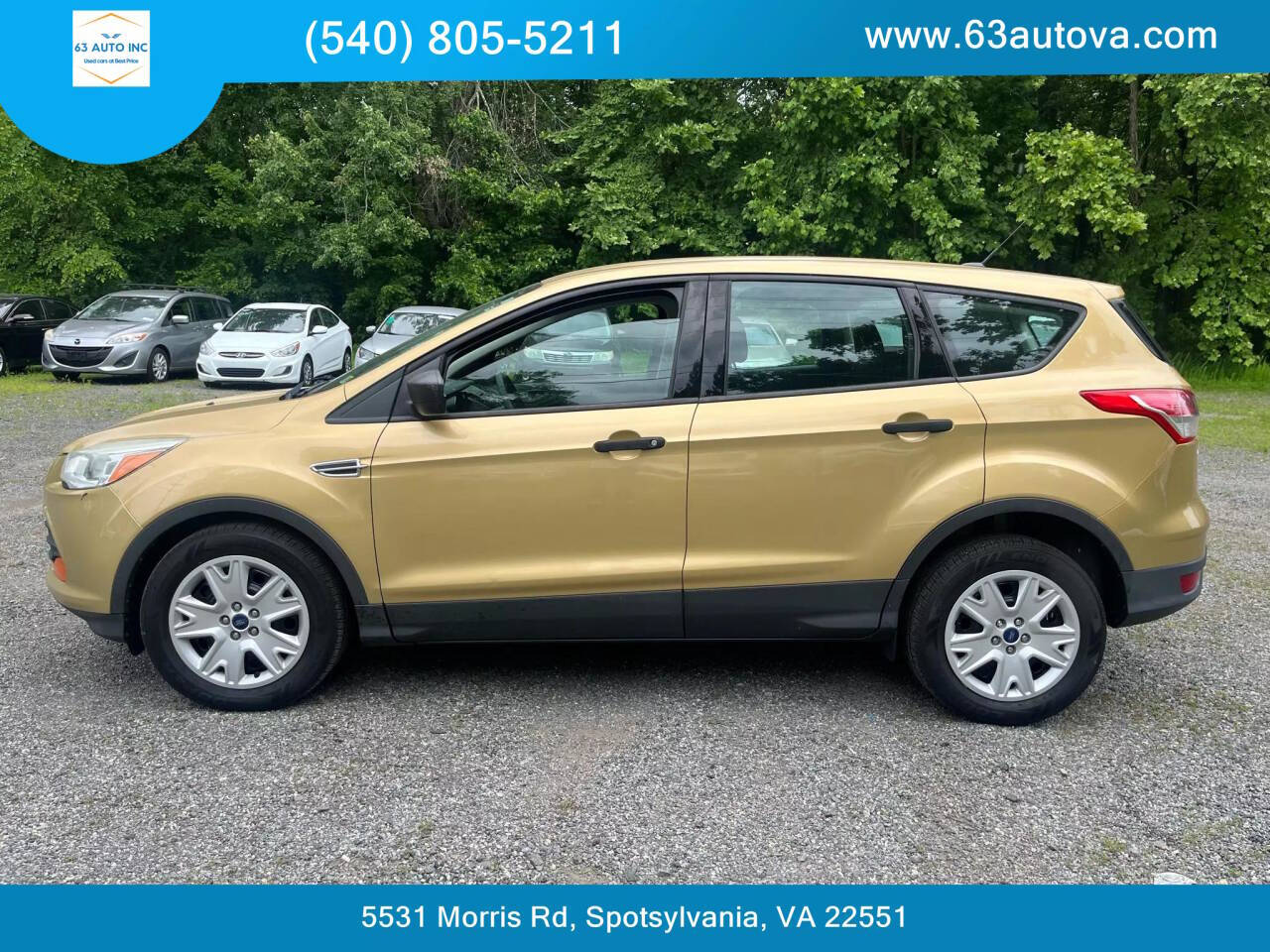 2015 Ford Escape for sale at 63 Auto Inc in Spotsylvania, VA