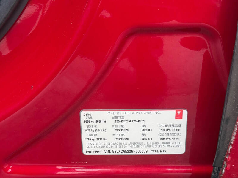 2016 Tesla Model X 90D