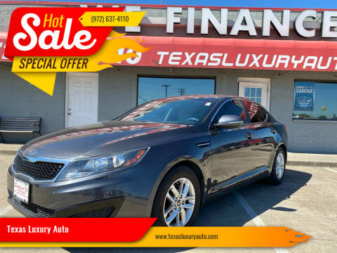 2011 Kia Optima for sale at Texas Luxury Auto in Cedar Hill TX