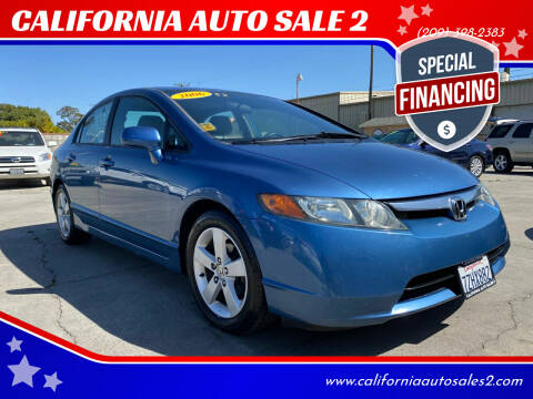 2006 Honda Civic for sale at CALIFORNIA AUTO SALES #2 in Livingston CA