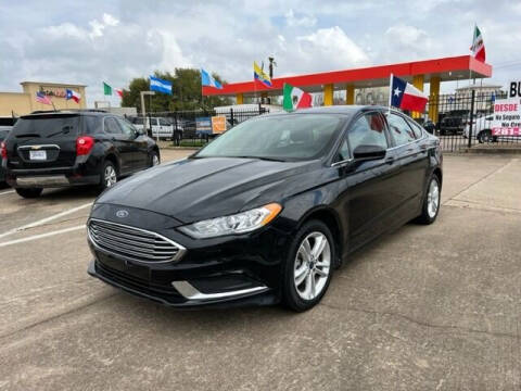 2018 Ford Fusion for sale at Auto Market Auto Sales in Houston TX