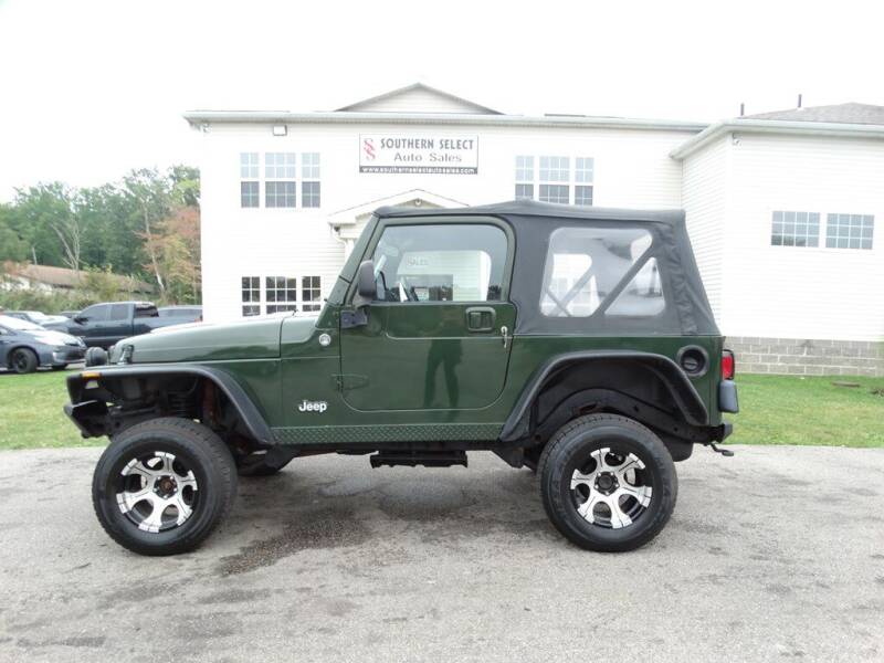 2005 Jeep Wrangler for sale at SOUTHERN SELECT AUTO SALES in Medina OH