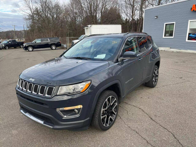 2018 Jeep Compass for sale at Adam Auto Sales Inc in Berlin, CT