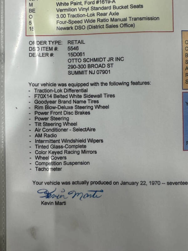 1970 Ford Mustang