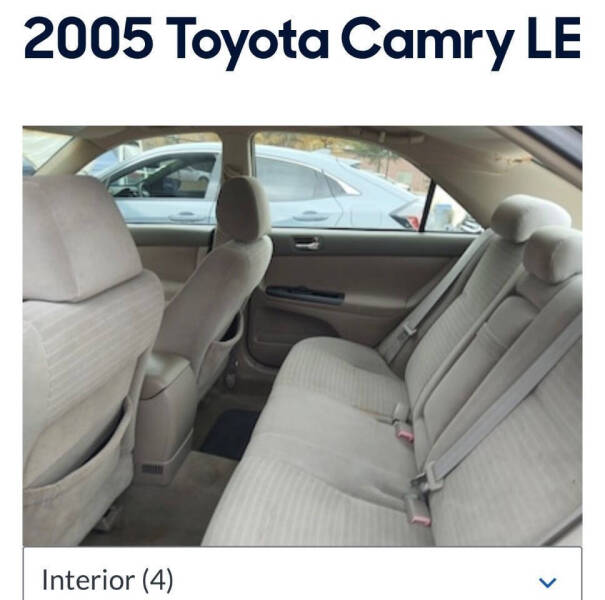 2005 Toyota Camry LE