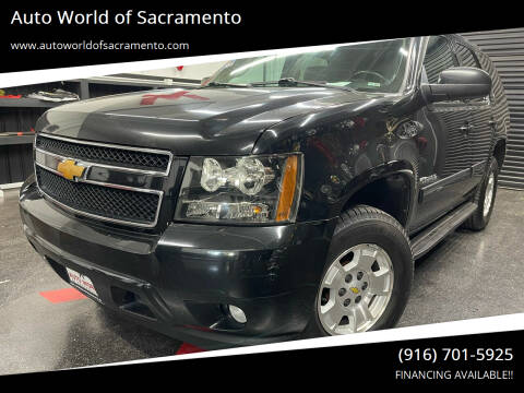2012 Chevrolet Tahoe for sale at Auto World of Sacramento - Elder Creek location in Sacramento CA