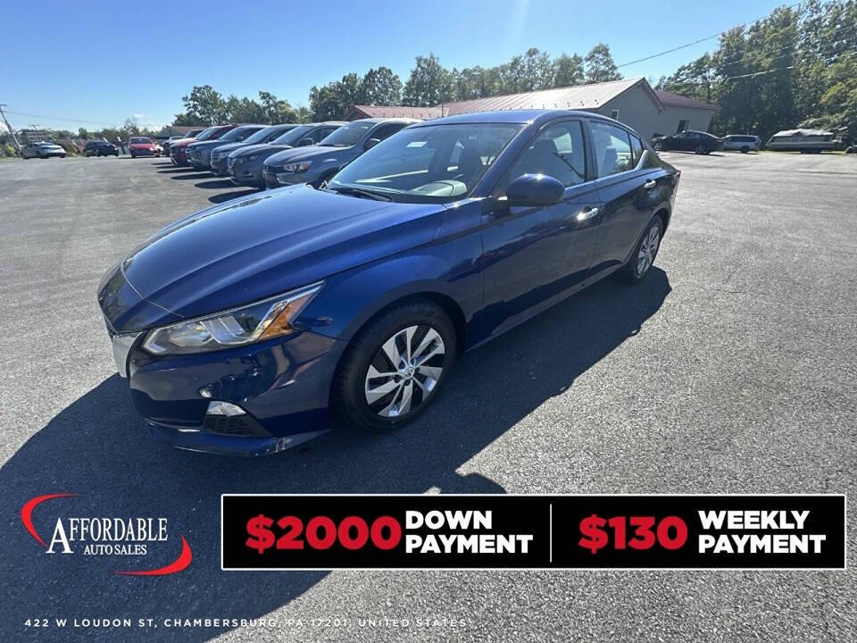 2020 Nissan Altima for sale at Chambersburg Affordable Auto in Chambersburg, PA