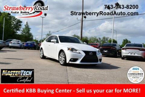 2016 Lexus IS 200t for sale at Strawberry Road Auto Sales in Pasadena TX
