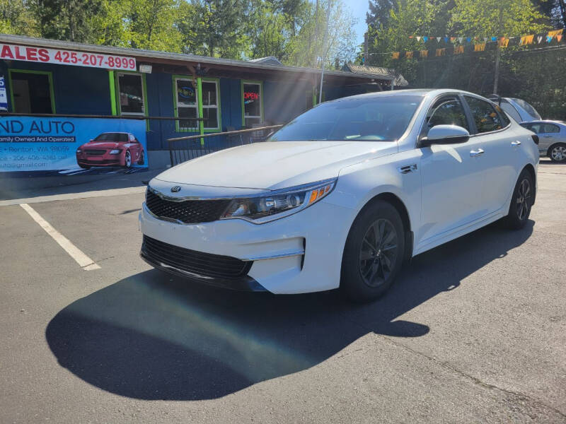 2016 Kia Optima for sale at HIGHLAND AUTO in Renton WA