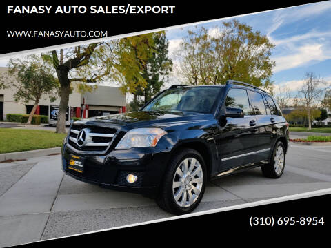 2011 Mercedes-Benz GLK for sale at FANASY AUTO SALES/EXPORT in Yorba Linda CA