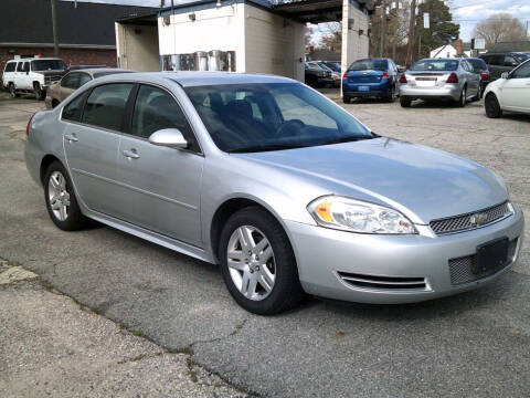 2012 Chevrolet Impala for sale at Wamsley's Auto Sales in Colonial Heights VA