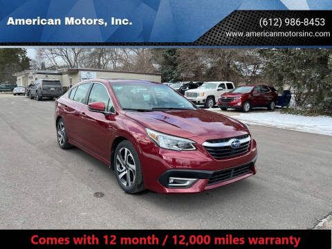 2021 Subaru Legacy for sale at American Motors, Inc. in Farmington MN