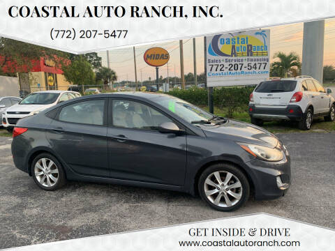 2012 Hyundai Accent for sale at Coastal Auto Ranch, Inc. in Port Saint Lucie FL