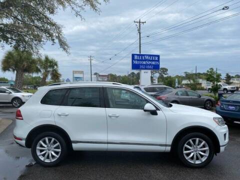2015 Volkswagen Touareg for sale at BlueWater MotorSports in Wilmington NC
