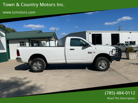 2012 RAM 2500 for sale at Town & Country Motors Inc. in Meriden KS